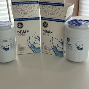 2 GE MWF Refrigerator Water Filters